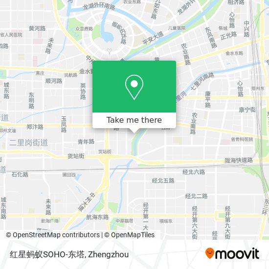 红星蚂蚁SOHO-东塔 map