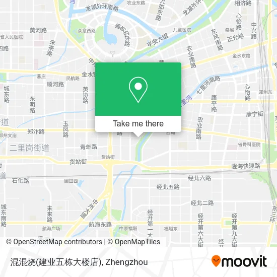 混混烧(建业五栋大楼店) map