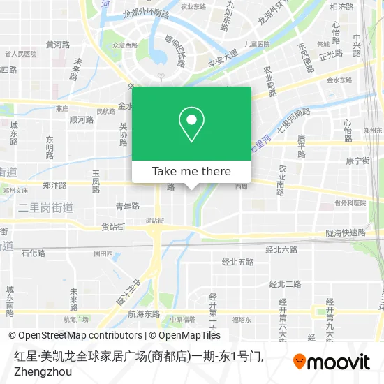 红星·美凯龙全球家居广场(商都店)一期-东1号门 map