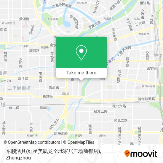 东鹏洁具(红星美凯龙全球家居广场商都店) map