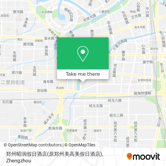 郑州昭润假日酒店(原郑州美高美假日酒店) map