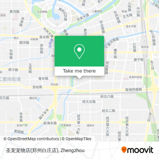 圣宠宠物店(郑州白庄店) map