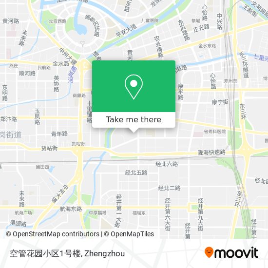 空管花园小区1号楼 map