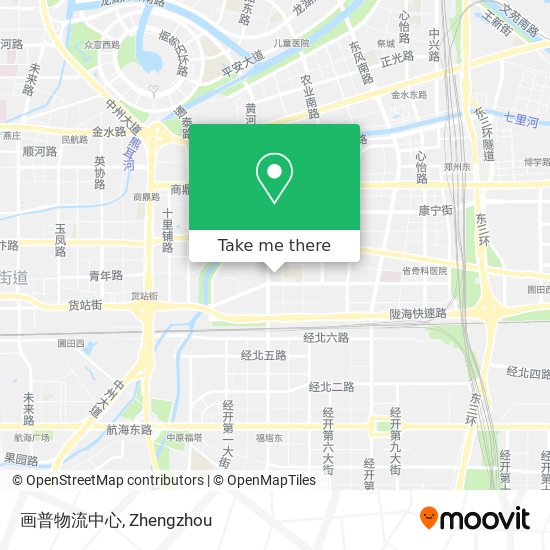 画普物流中心 map