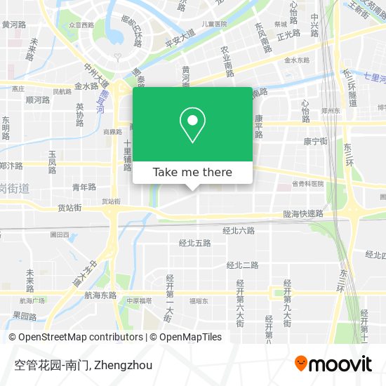 空管花园-南门 map