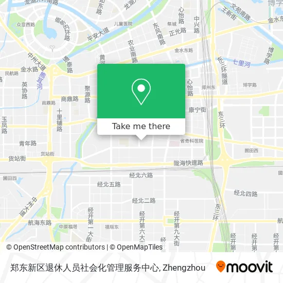 郑东新区退休人员社会化管理服务中心 map