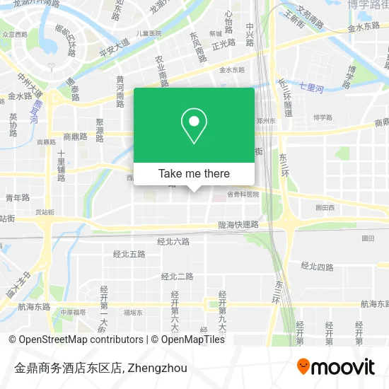 金鼎商务酒店东区店 map