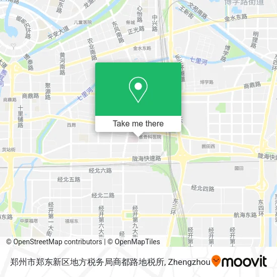 郑州市郑东新区地方税务局商都路地税所 map