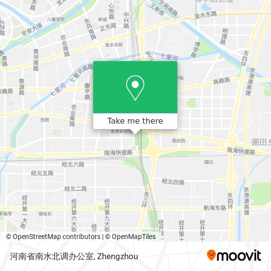 河南省南水北调办公室 map
