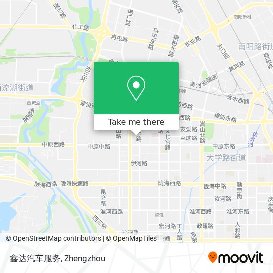 鑫达汽车服务 map