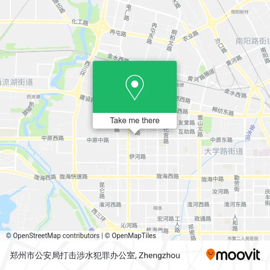 郑州市公安局打击涉水犯罪办公室 map
