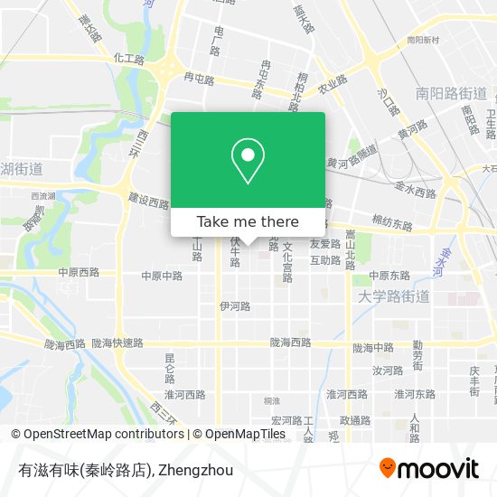 有滋有味(秦岭路店) map