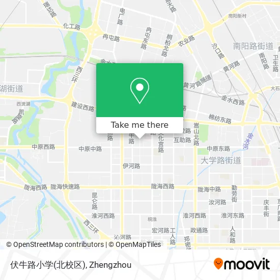 伏牛路小学(北校区) map