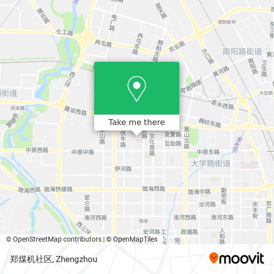 郑煤机社区 map