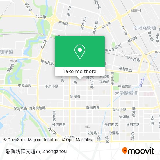 彩陶坊阳光超市 map