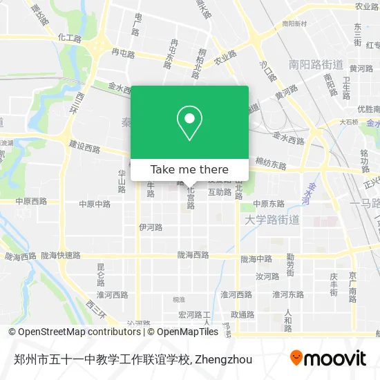 郑州市五十一中教学工作联谊学校 map