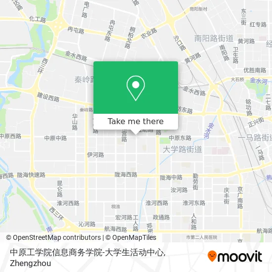 中原工学院信息商务学院-大学生活动中心 map