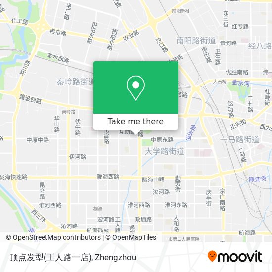 顶点发型(工人路一店) map