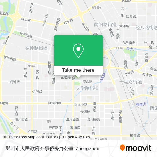 郑州市人民政府外事侨务办公室 map