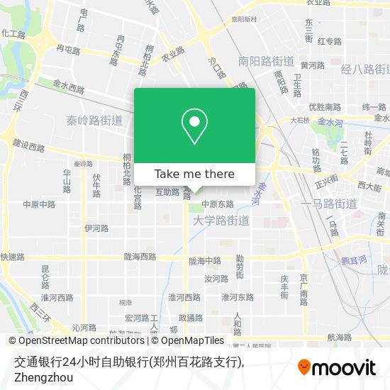 交通银行24小时自助银行(郑州百花路支行) map