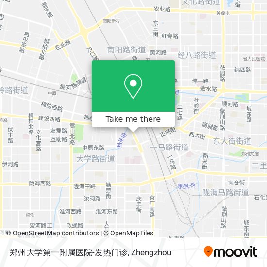 郑州大学第一附属医院-发热门诊 map