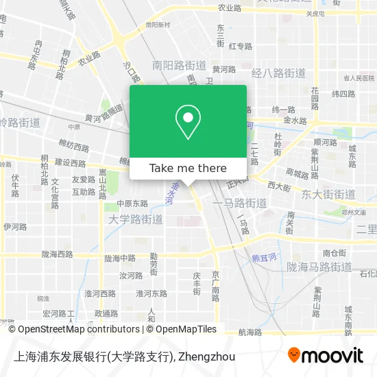 上海浦东发展银行(大学路支行) map