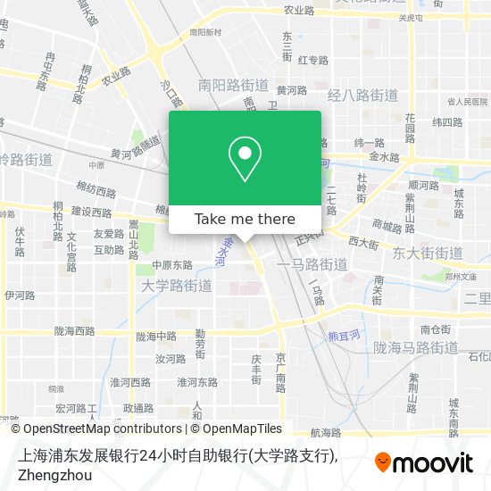 上海浦东发展银行24小时自助银行(大学路支行) map