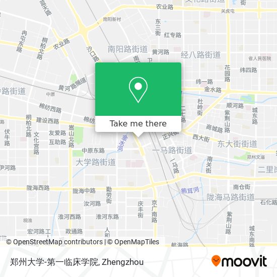 郑州大学-第一临床学院 map
