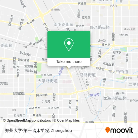 郑州大学-第一临床学院 map