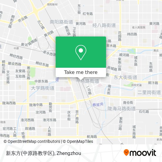新东方(中原路教学区) map