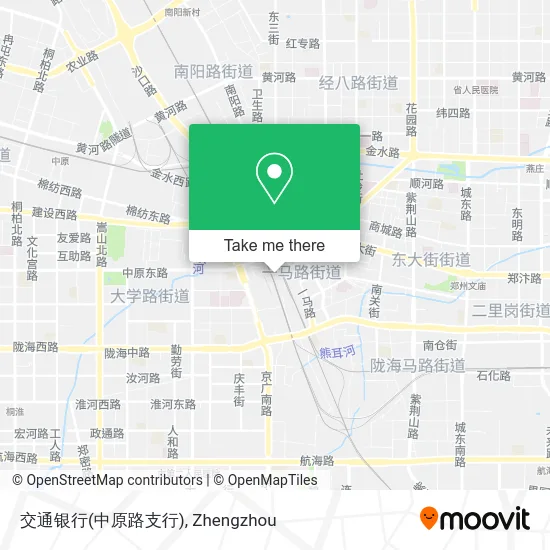 交通银行(中原路支行) map