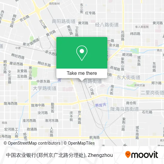 中国农业银行(郑州京广北路分理处) map