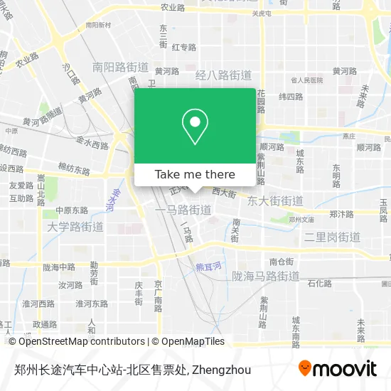 郑州长途汽车中心站-北区售票处 map