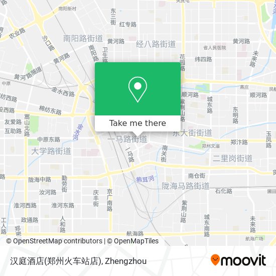 汉庭酒店(郑州火车站店) map