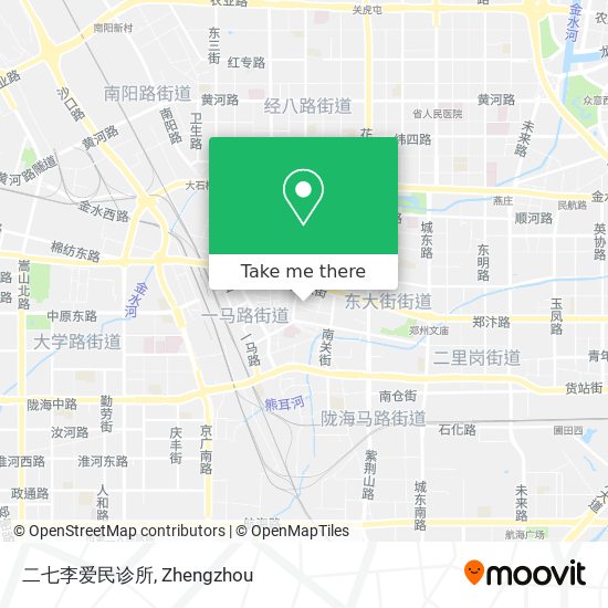 二七李爱民诊所 map