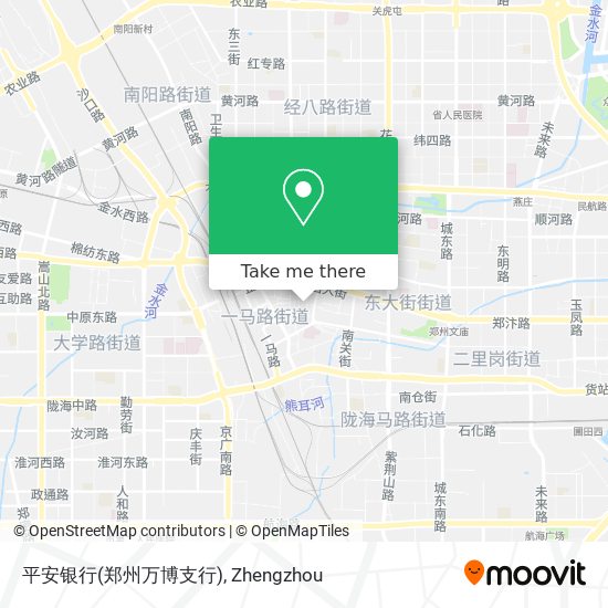 平安银行(郑州万博支行) map