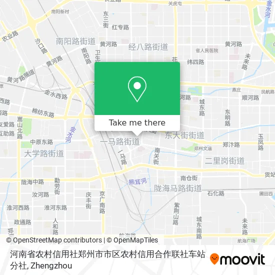 河南省农村信用社郑州市市区农村信用合作联社车站分社 map