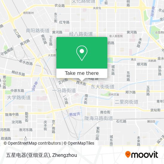 五星电器(亚细亚店) map