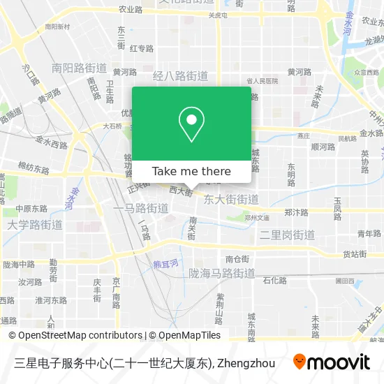 三星电子服务中心(二十一世纪大厦东) map