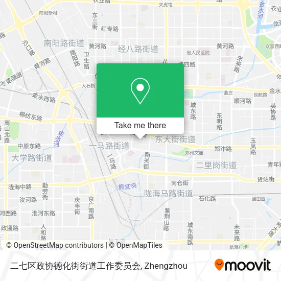 二七区政协德化街街道工作委员会 map