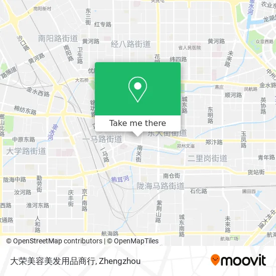 大荣美容美发用品商行 map