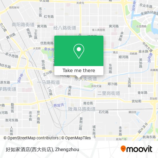 好如家酒店(西大街店) map