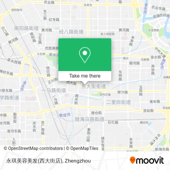永琪美容美发(西大街店) map