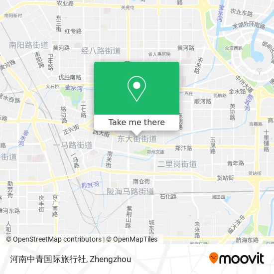 河南中青国际旅行社 map