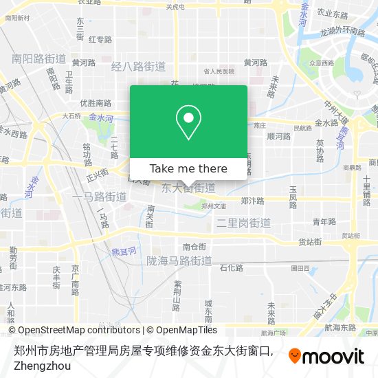 郑州市房地产管理局房屋专项维修资金东大街窗口 map