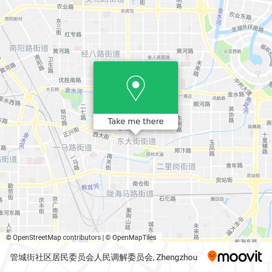 管城街社区居民委员会人民调解委员会 map