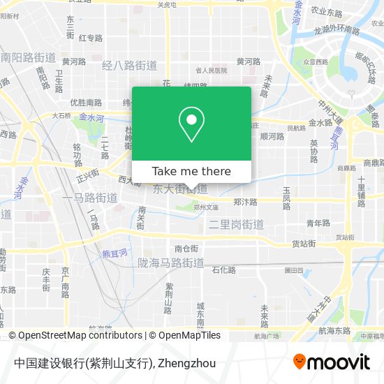 中国建设银行(紫荆山支行) map