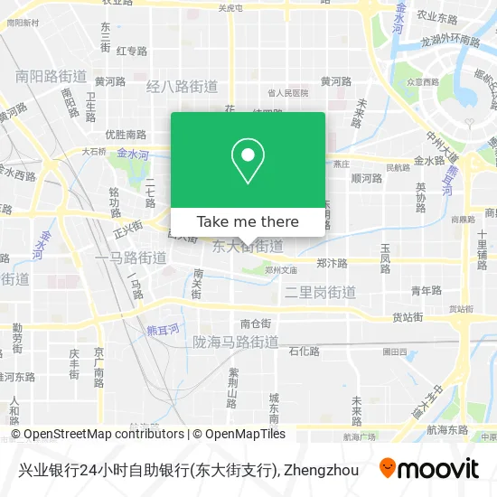 兴业银行24小时自助银行(东大街支行) map