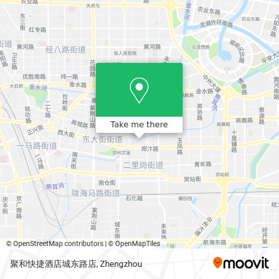 聚和快捷酒店城东路店 map