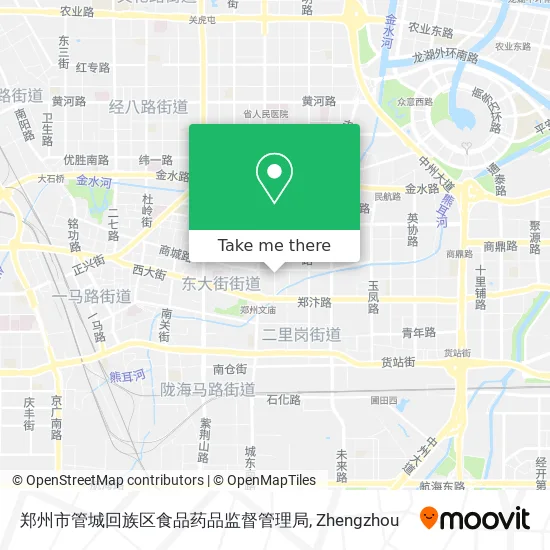 郑州市管城回族区食品药品监督管理局 map